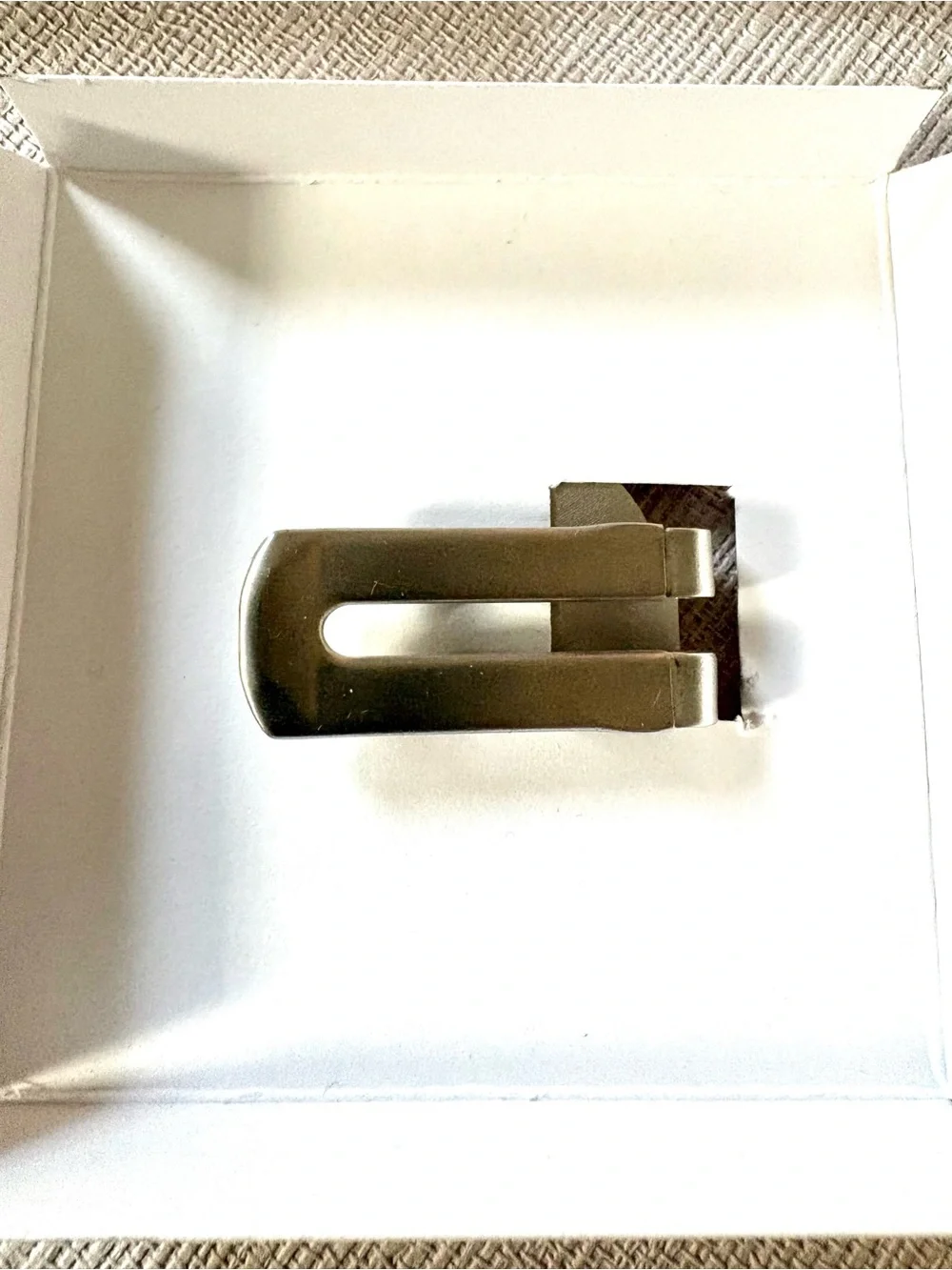 Men’s Lake Erie Map Money Clip — Made in Maine New in Original Box